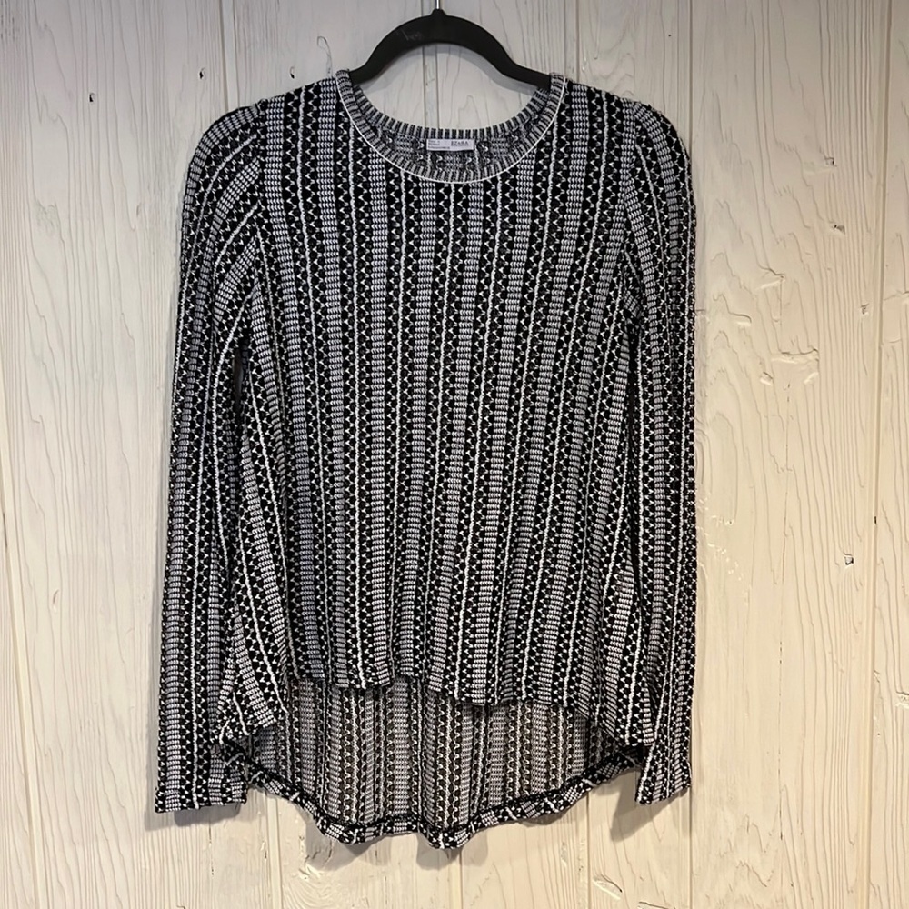 ZARA Long Sleeve OverTop, Size S
